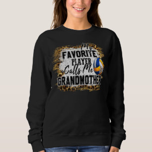 Camiseta Meu Jogador Favorito Me Chama De Vovó Voleibol