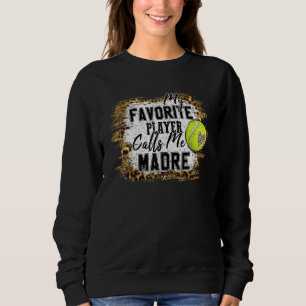 Camiseta Meu jogador favorito me chama Madre Tênis Mãe