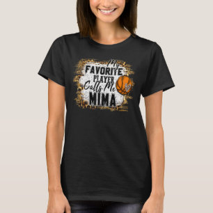 Camiseta Meu Jogador Favorito Me Chama Mãe De Mima Basquete