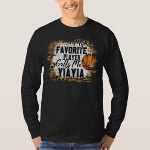 Camiseta Meu Jogador Favorito Me Chama Yiayia Basball Moth