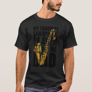 Camiseta Meu Jogador Saxofone Favorito Me Chama Pai_1