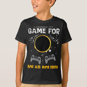 Camiseta Meu Jogo Solar Eclipse 2024 Gamer Men K