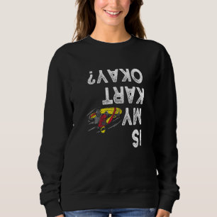 Camiseta Meu Kart Está Bem Corrida De Kart Kart Racer Karti