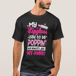 Camiseta Meu Lábio Costumava Estar Espetinando Mas agora é 