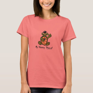 Camiseta Meu Lugar Feliz das Tartarugas!