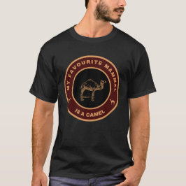 Camiseta Meu mamífero favorito é um Camel