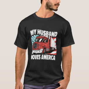 Camiseta Meu Marido Move AmericaTrucker