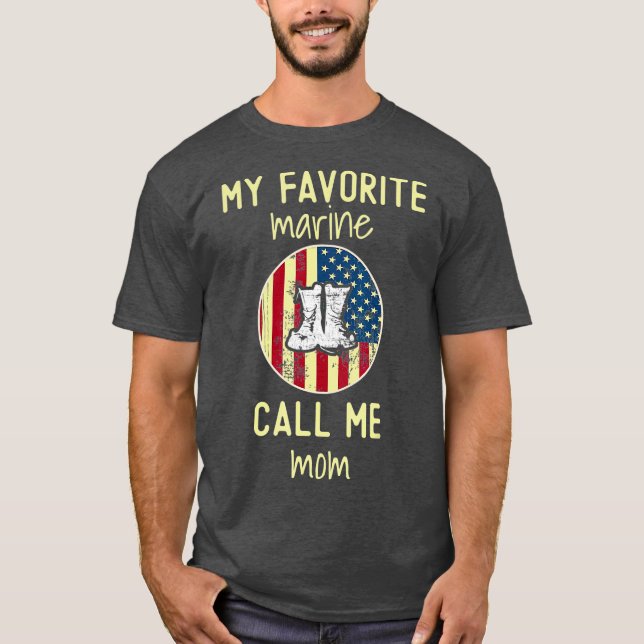 Camiseta Meu Marinho Favorito Me Chama Mãe (Frente)