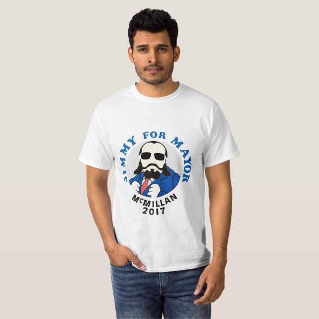 Camiseta Meu Mayor Jimmy McMillan (Frente Completa)