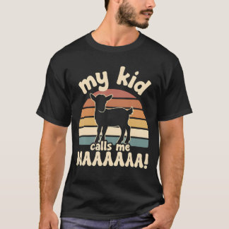 Camiseta Meu Me Chame Mah Bode Divertido