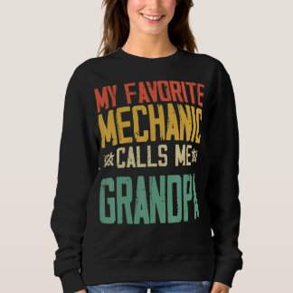 Camiseta Meu Mecânico Favorito Me Chama De Vovô Vintage Ret