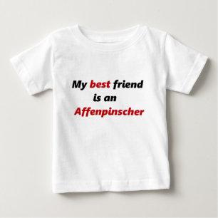 Camiseta Meu melhor amigo é um Affenpinscher