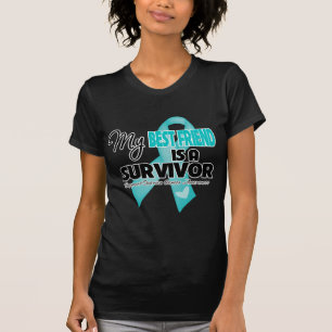 Camiseta Meu melhor amigo é um sobrevivente - Câncer de o