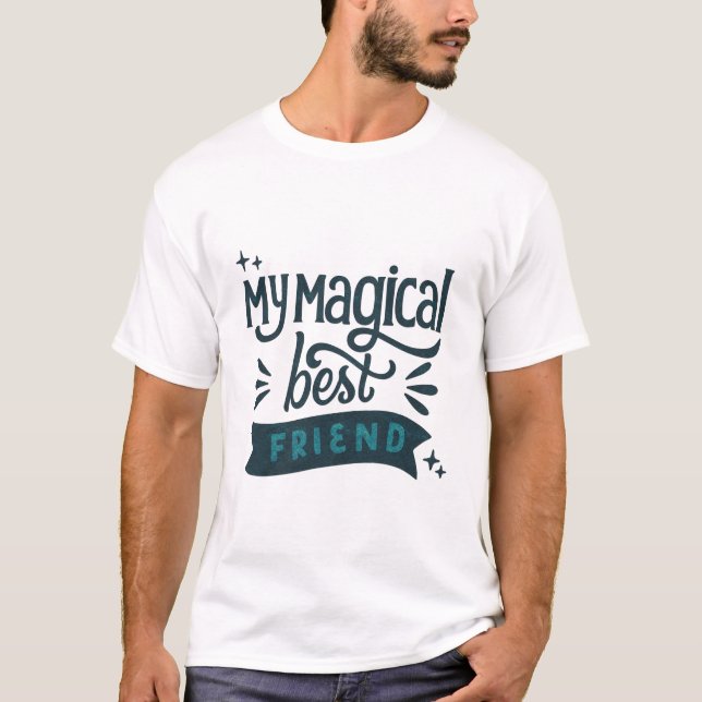 Camiseta Meu Melhor Amigo Mágico (Frente)