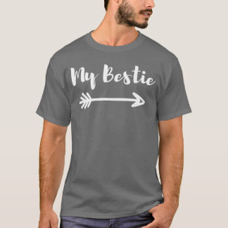 Camiseta Meu Melhor Amigo Melhor Amigo Seta para a Direita