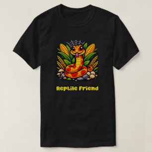 Camiseta Meu Melhor Amigo Réptil Design de Animal Único