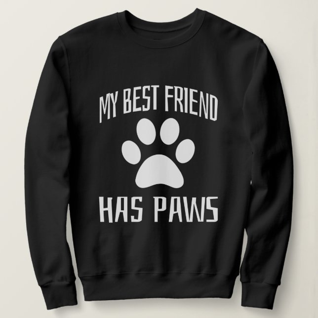Camiseta Meu Melhor Amigo Tem Patas (Frente do Design)