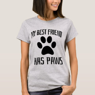 Camiseta Meu Melhor Amigo Tem Patas - Pássaros De Cachorro