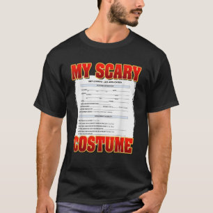 Camiseta Meu Memória de Aplicação de Trabalho Engraçado Per