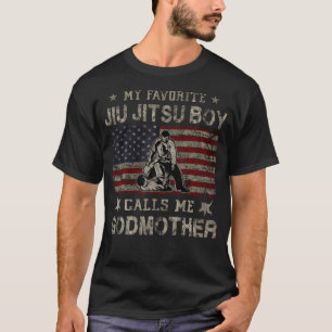 Camiseta Meu Menino Favorito de Jiu Jitsu Me Chama de Madri