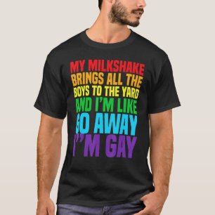 Camiseta Meu Milkshake Traz Todos Os Meninos Para O Yard Im