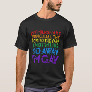 Camiseta Meu Milkshake traz todos os meninos para o Yard qu
