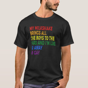Camiseta Meu Milkshake traz todos os meninos para o Yard qu