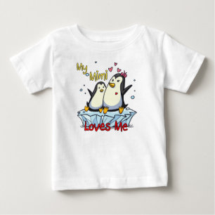 Camiseta Meu Mimi amam-me pinguim