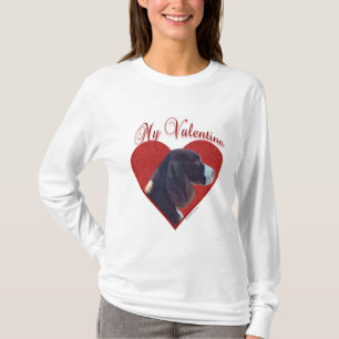 Camiseta Meu Namorados Inglês do Fígado Springer Spaniel