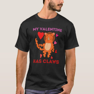 Camiseta Meu Namorados Tem Garras Tigres Animais Pet Adorme