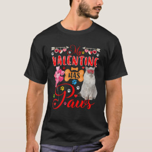 Camiseta Meu Namorados Tem Palhetas Bonitas De Gato De Gato