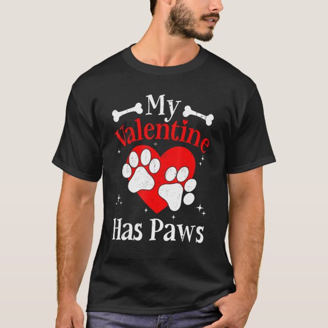 Camiseta Meu Namorados Tem Patas Cachorros Gatos Meninas Cr (Frente)