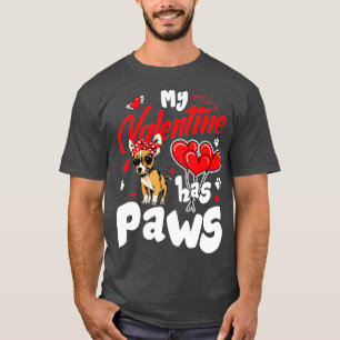 Camiseta Meu Namorados Tem Pws Chihuahua Dog Amantes Valent