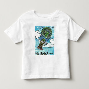 Camiseta Meu nível S de Dad