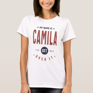 Camiseta Meu Nome É Camila Supere Isso