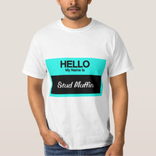 Camiseta Meu nome é muffin do parafuso prisioneiro