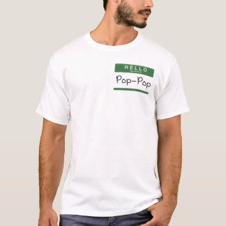 Camiseta Meu Nome É Pop-Pop