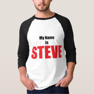 Camiseta Meu nome é Steve