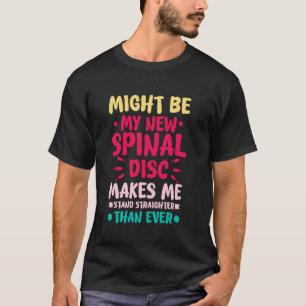 CAMISETA MEU NOVO DISCO ESPINHAL ME FAZ FICAR MAIS RETO