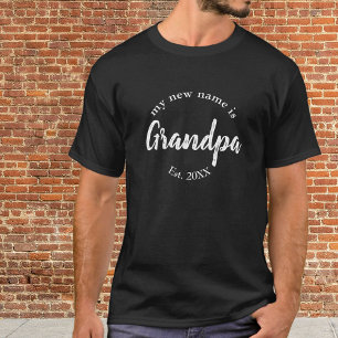 Camiseta Meu Novo Nome É Avô Est