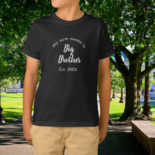 Camiseta Meu novo nome é Big Brother New Big Black