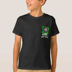 Camiseta Meu objetivo é negar o seu, fã do futebol