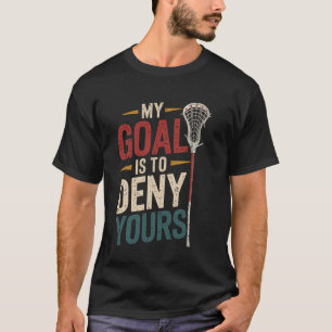 Camiseta Meu Objetivo É Negar O Seu Funil Guarda-Redes de L
