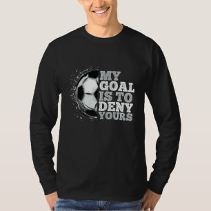 Camiseta Meu Objetivo É Negar Seu Futebol Adora Futebol