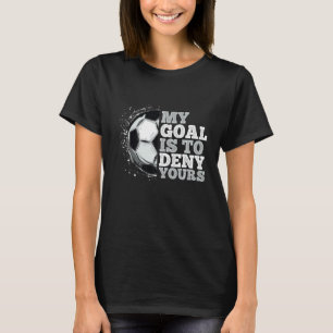 Camiseta Meu Objetivo É Negar Seu Futebol Adora Futebol