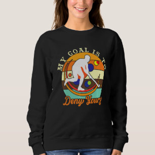 Camiseta Meu Objetivo É Negar Seu Hóquei De Campo