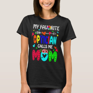 Camiseta Meu Óptico Favorito Me Chama Mãe Flores Bonitas A 