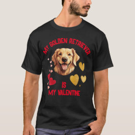 Camiseta Meu Ouro Retriever É Meu Namorados
