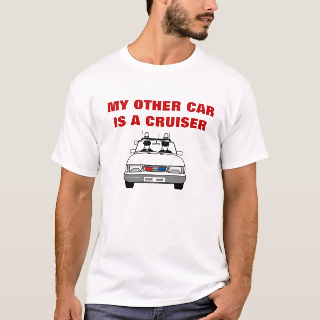 Camiseta Meu outro carro é um cruzador (Frente)