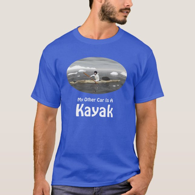 Camiseta Meu Outro Carro É Um Kayak (Frente)